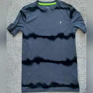 Old Navy Active Go Dry Tee T Shirt Gray Black Youth Size XL 14 16 Performance